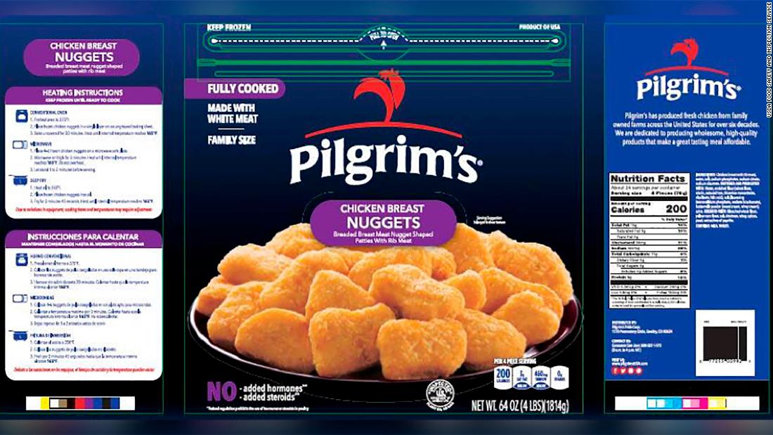  Nearly 60K lbs. of chicken nuggets recalled