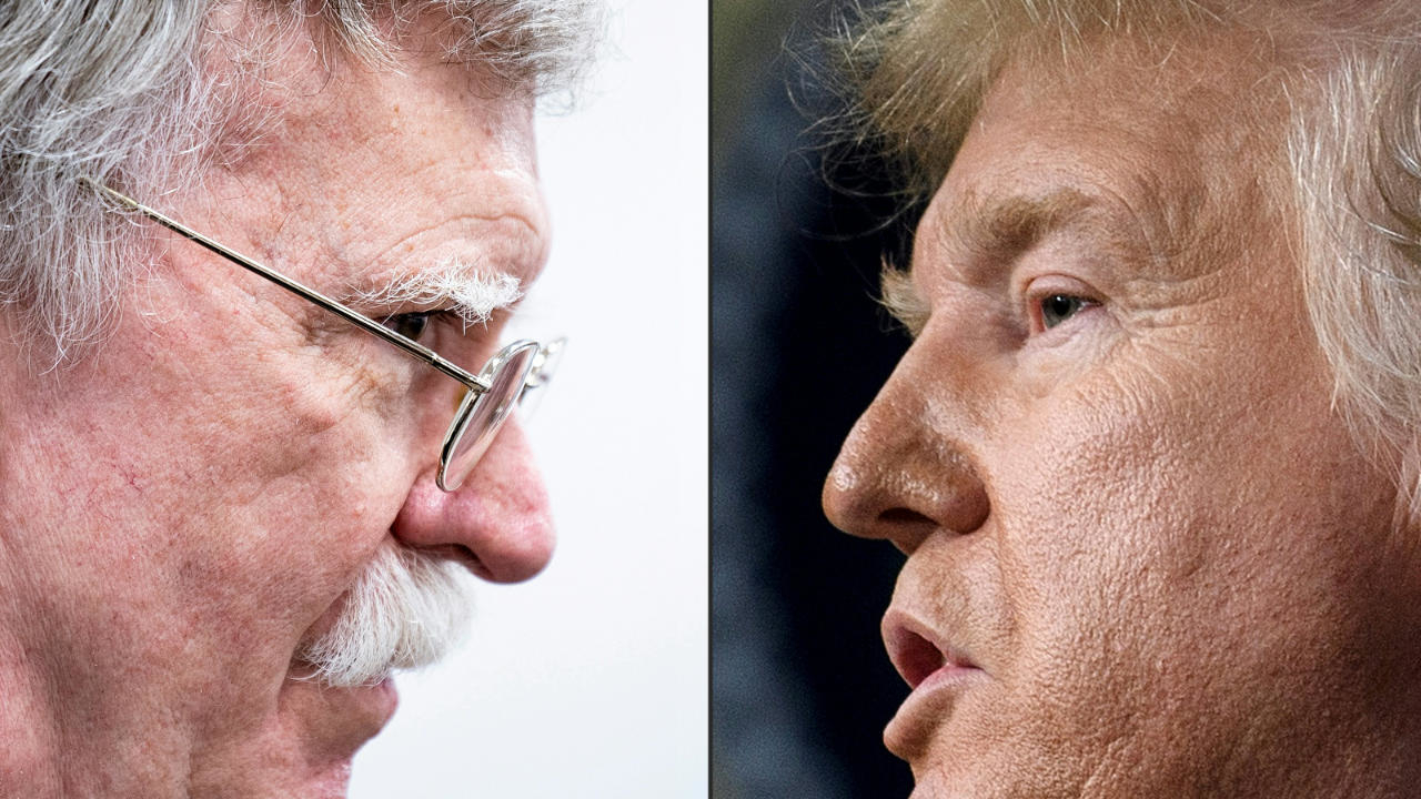US sues to stop former Trump adviser Bolton from releasing book
