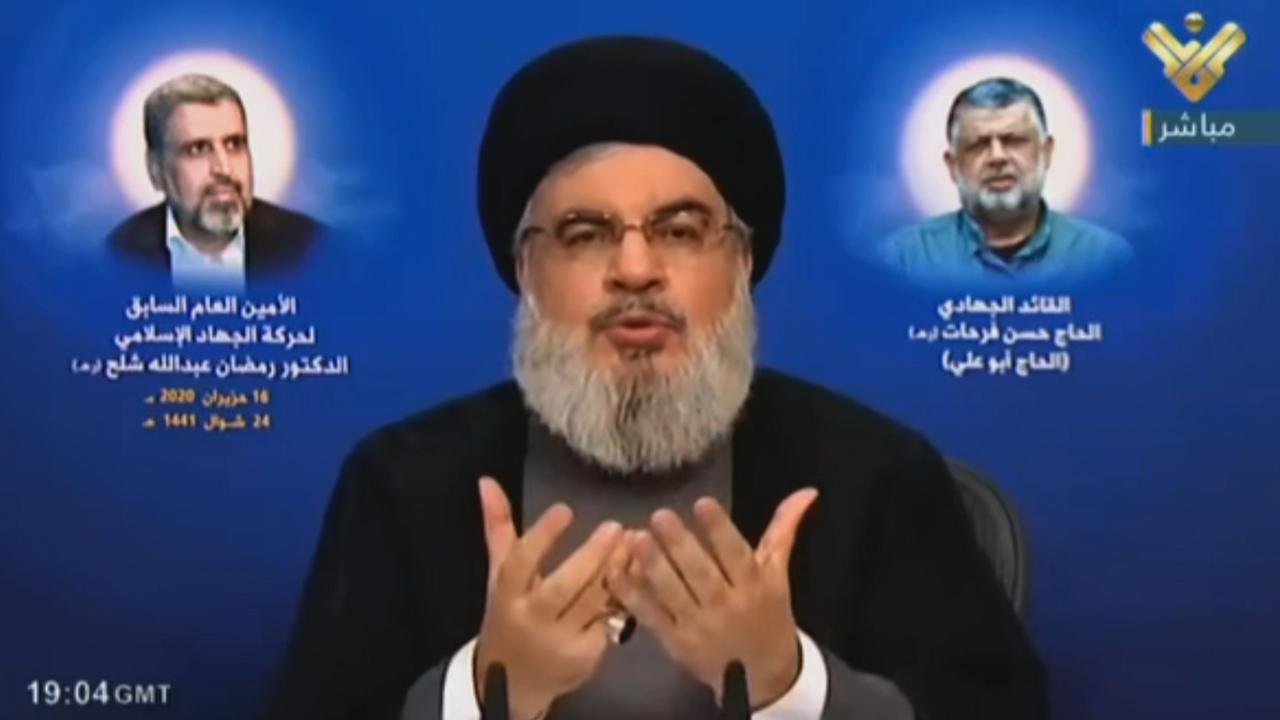  Hezbollah leader accuses US of trying to ‘starve’ Syria, Lebanon