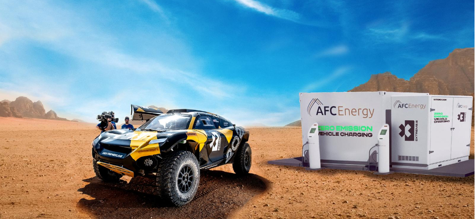 AFC Energy teams up with Extreme E to fuel emission-free rally championship in 2021