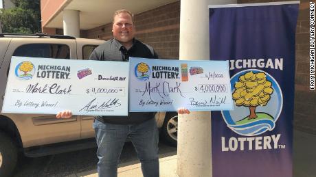 A Michigan man won $2 million after a gas station clerk gave him the wrong ticket