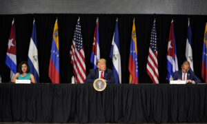  Venezuelan, Cuban Refugees Call on Trump to Help Free Their Countries From Communism