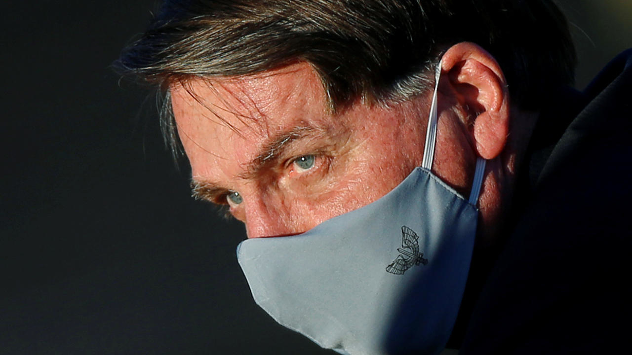  Brazil’s Bolsonaro takes Covid-19 test after showing symptoms