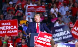 Trump Postpones Saturday Rally Over Tropical Storm