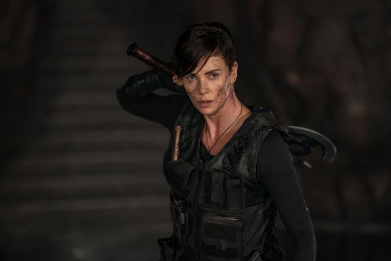 Actress Charlize Theron sets the bar high for the fight scenes in movie The Old Guard