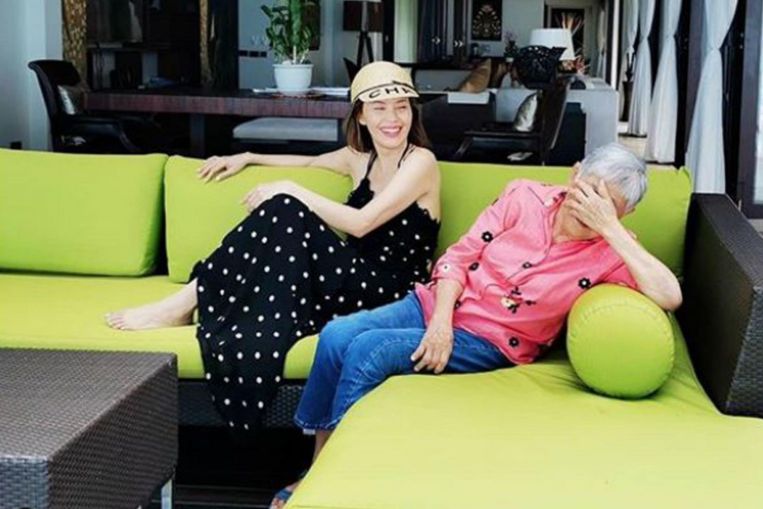 Television queen Zoe Tay celebrates her stepmother’s birthday and thanks her for being an amazing woman