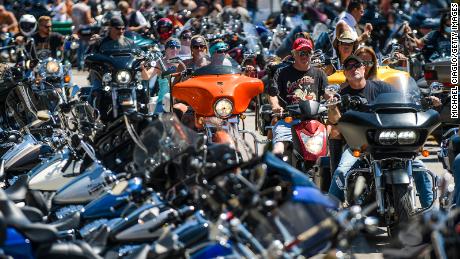  Riders begin to gather in South Dakota for 80th Sturgis Motorcycle Rally