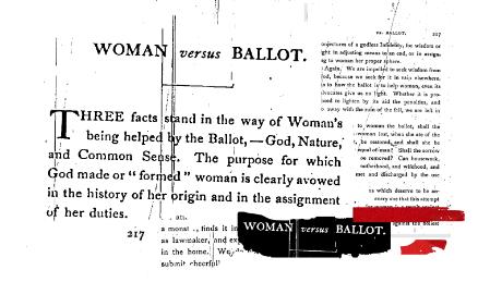  The most ridiculous arguments against allowing women to vote