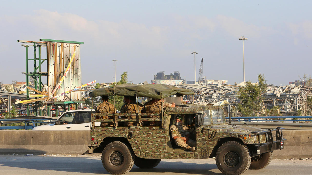  Lebanon’s military gets sweeping new powers amid anger over Beirut explosion