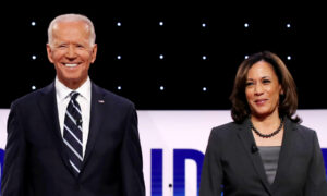  Biden and New Running Mate Harris to Make First Campaign Appearance