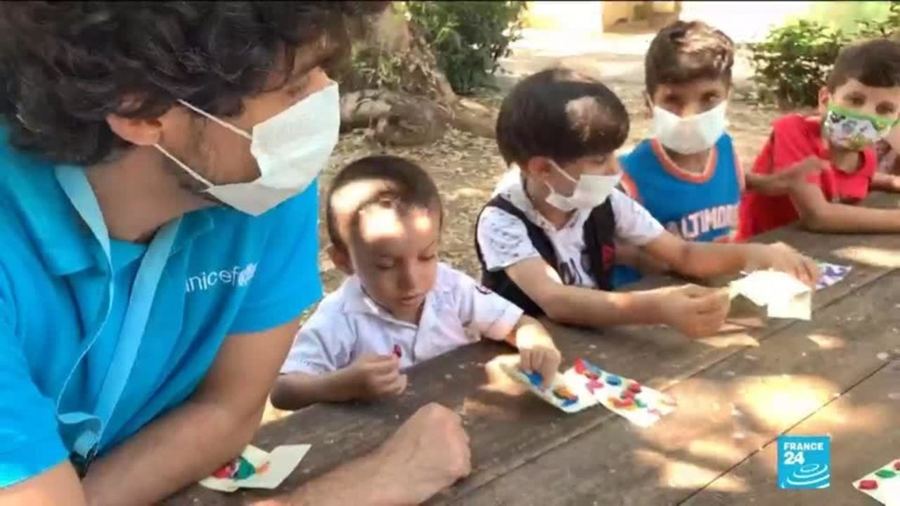  Childrens workshops in Beirut aim to detect trauma after port blast