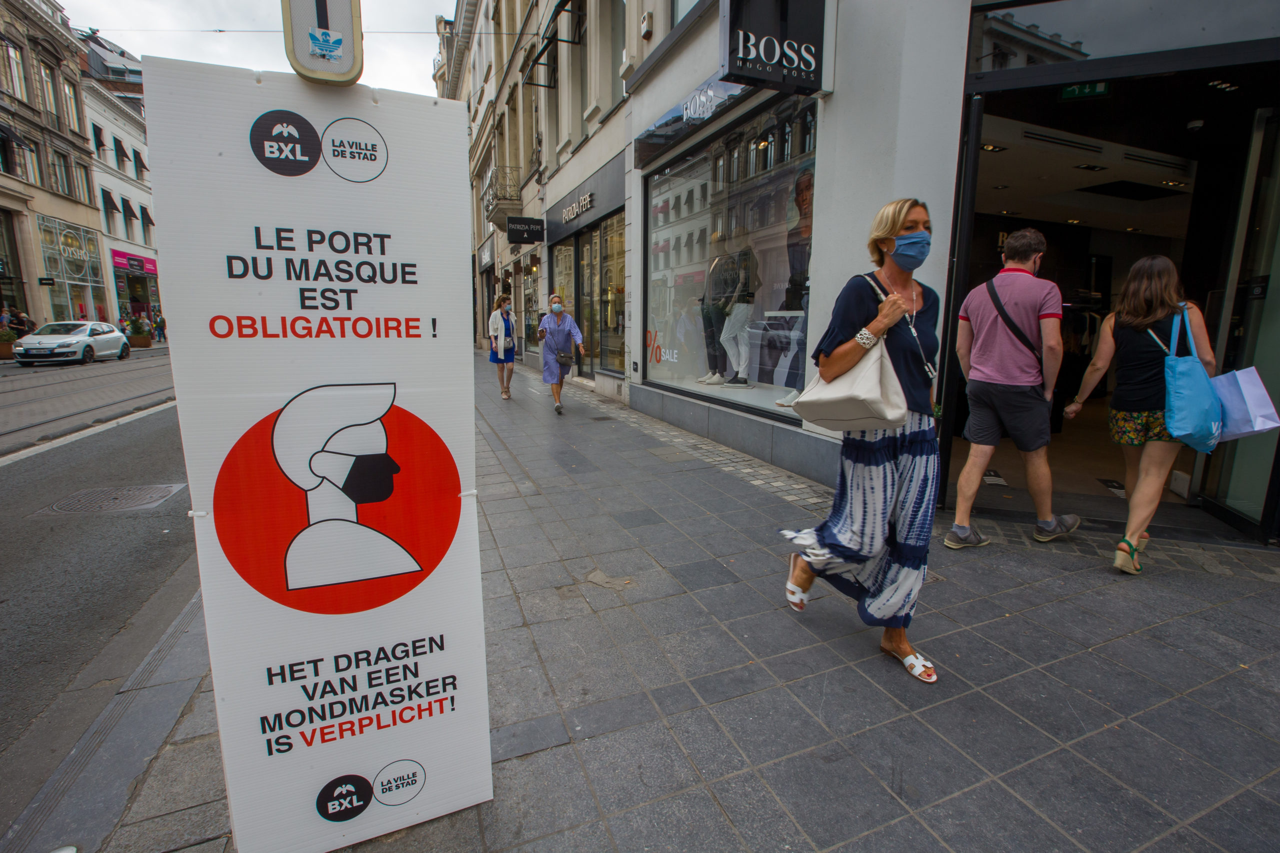  Brussels region makes masks mandatory