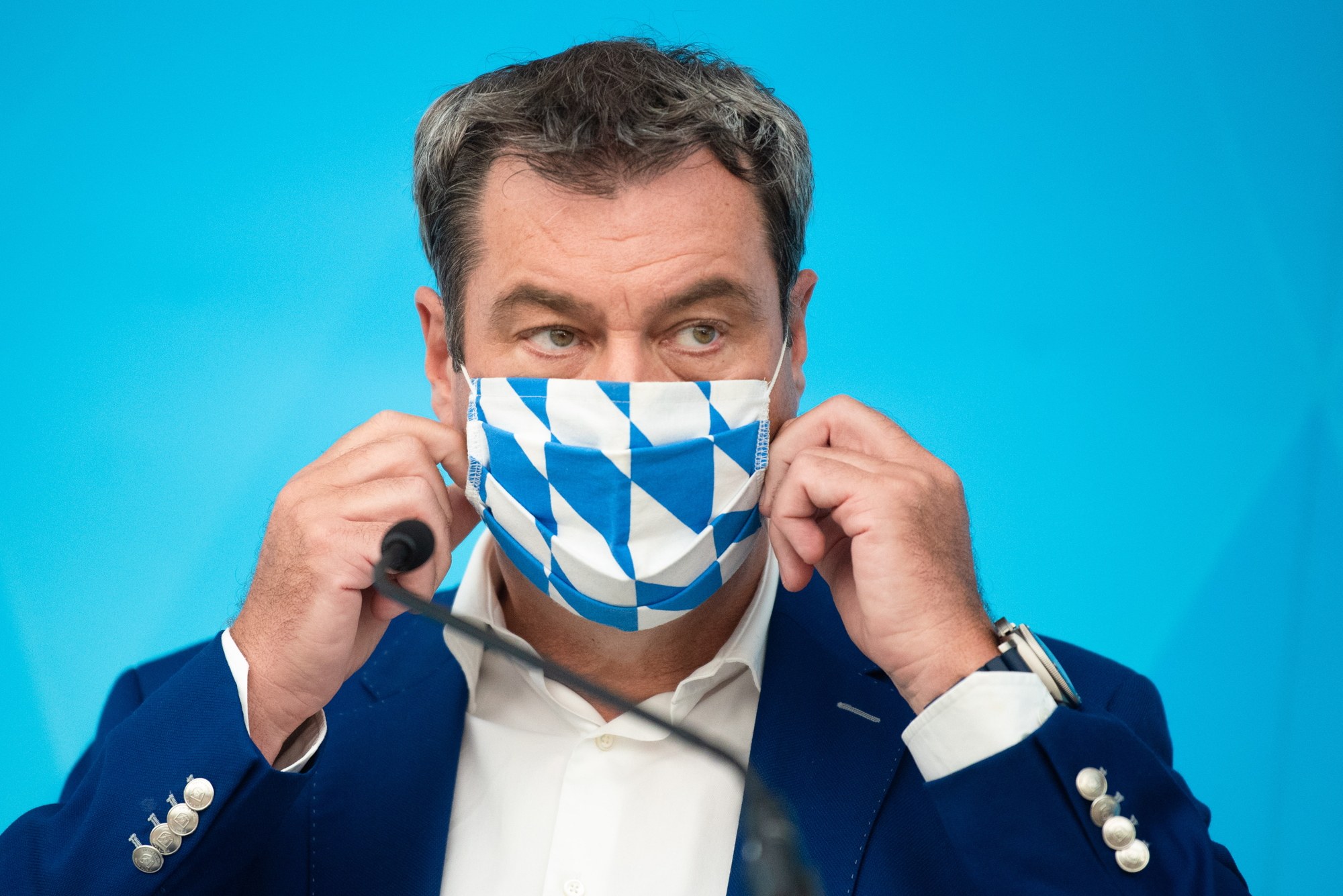  Bavarian leader Söder under fire over coronavirus test delays