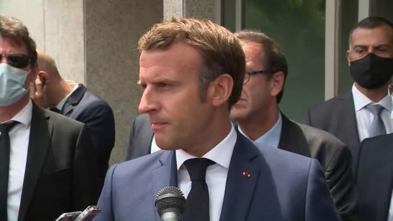  If reforms are not made, Lebanon will continue to suffer, says Macron in Beirut