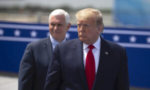  Trump Signals Commitment to Pence After Biden Picks Harris