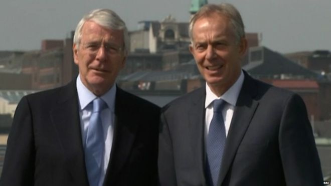  Brexit: Blair and Major urge MPs to reject Internal Market Bill