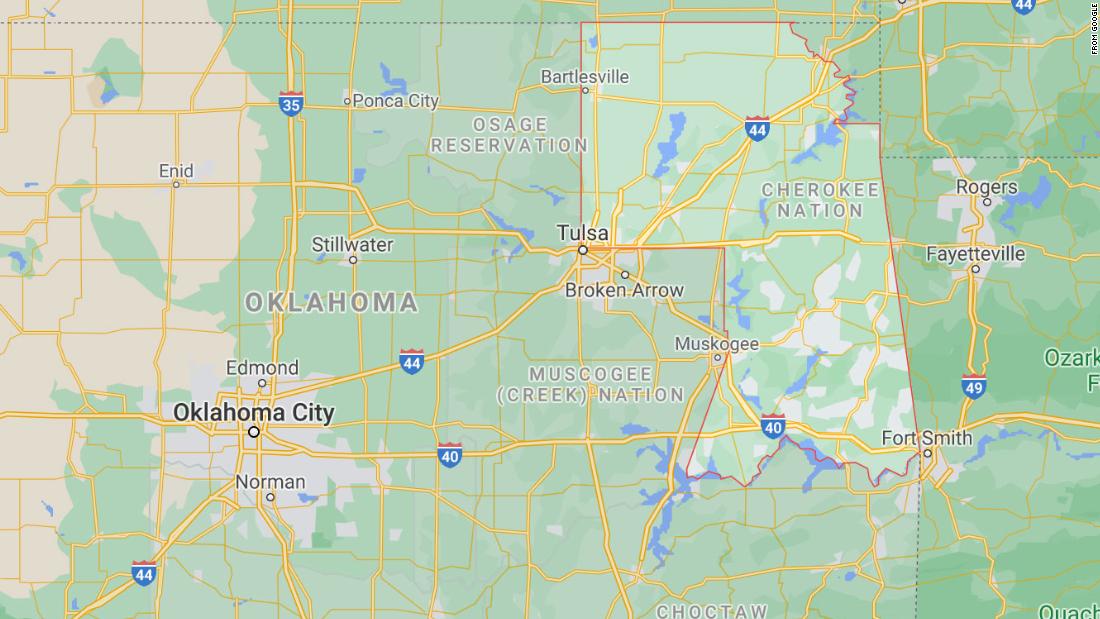  The Cherokee Nation reservation is now visible on Google Maps