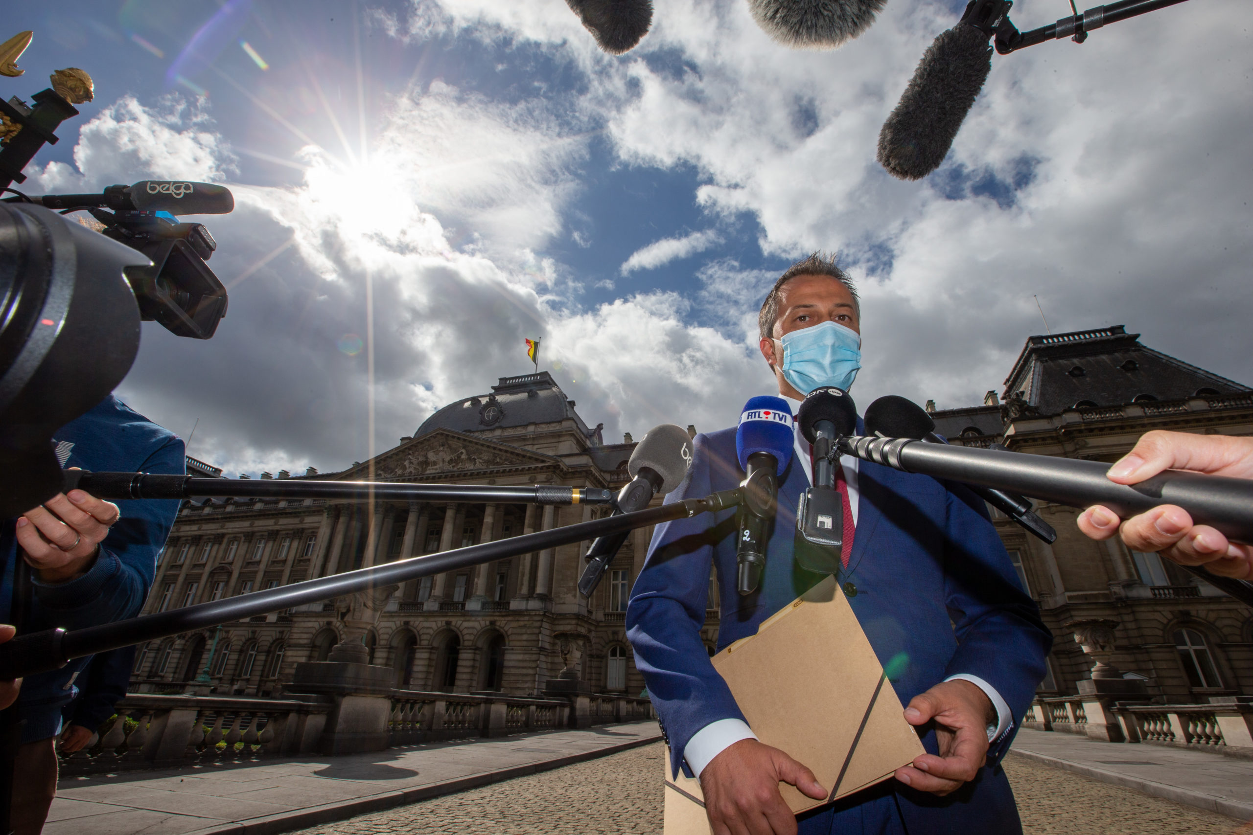  Head of Flemish liberals Egbert Lachaert tests positive for coronavirus