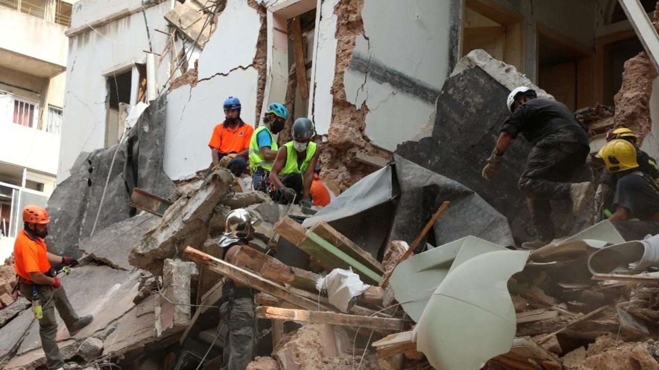  One month after Beirut blast, rescuers find signs of life amid the rubble