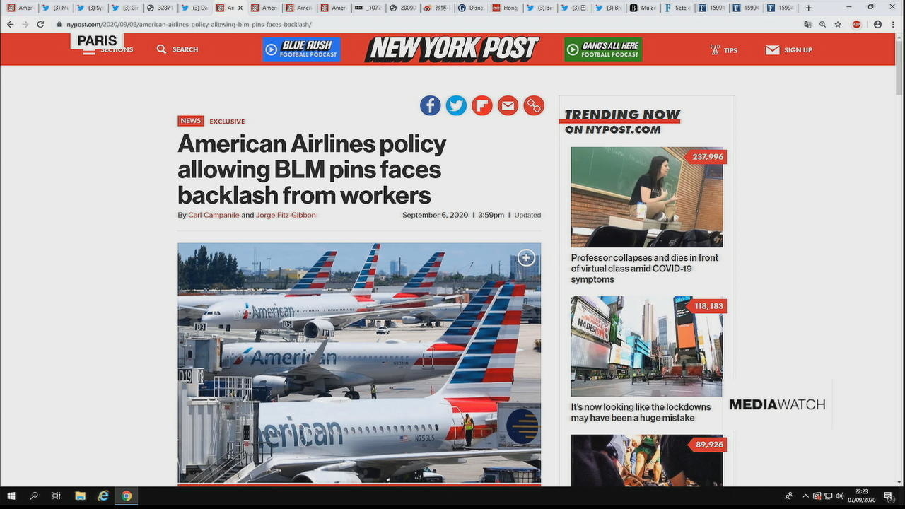 American Airlines receives backlash for new Black Lives Matter policy