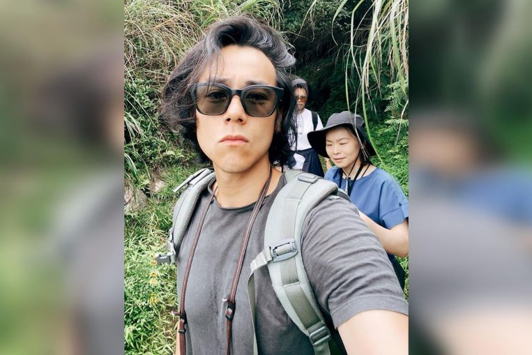  Actor Eddie Peng goes hiking after he is criticised for new role in movie