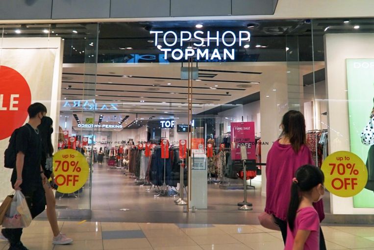  Topshop fans mourn physical exit of British high-street retailer from Singapore