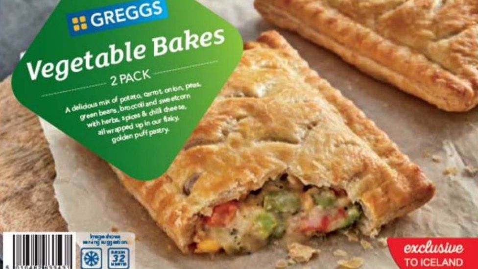  Greggs recalls Iceland vegetable bakes over glass contamination fears