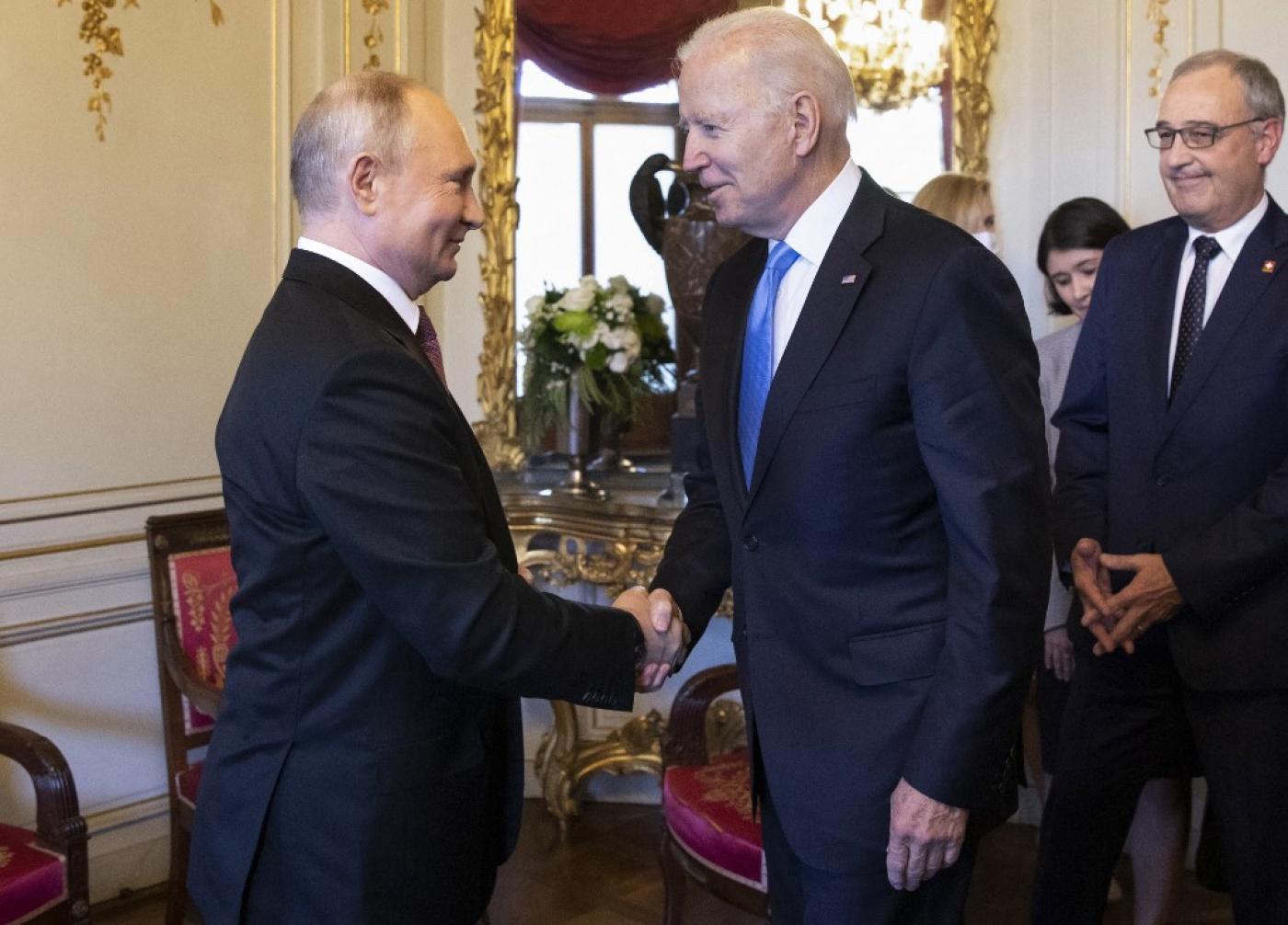  Syria, Iran Top Agenda of Biden-Putin Summit