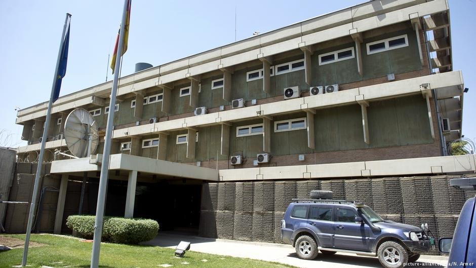  German embassy closes, citizens and helpers evacuated