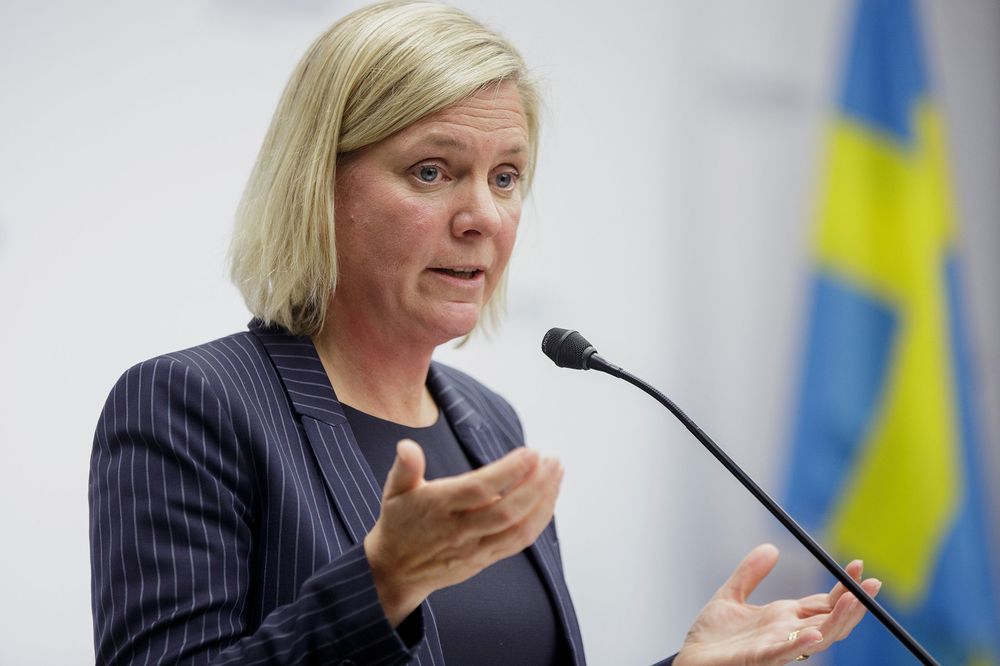  Swedish Finance Minister to Become First Female PM