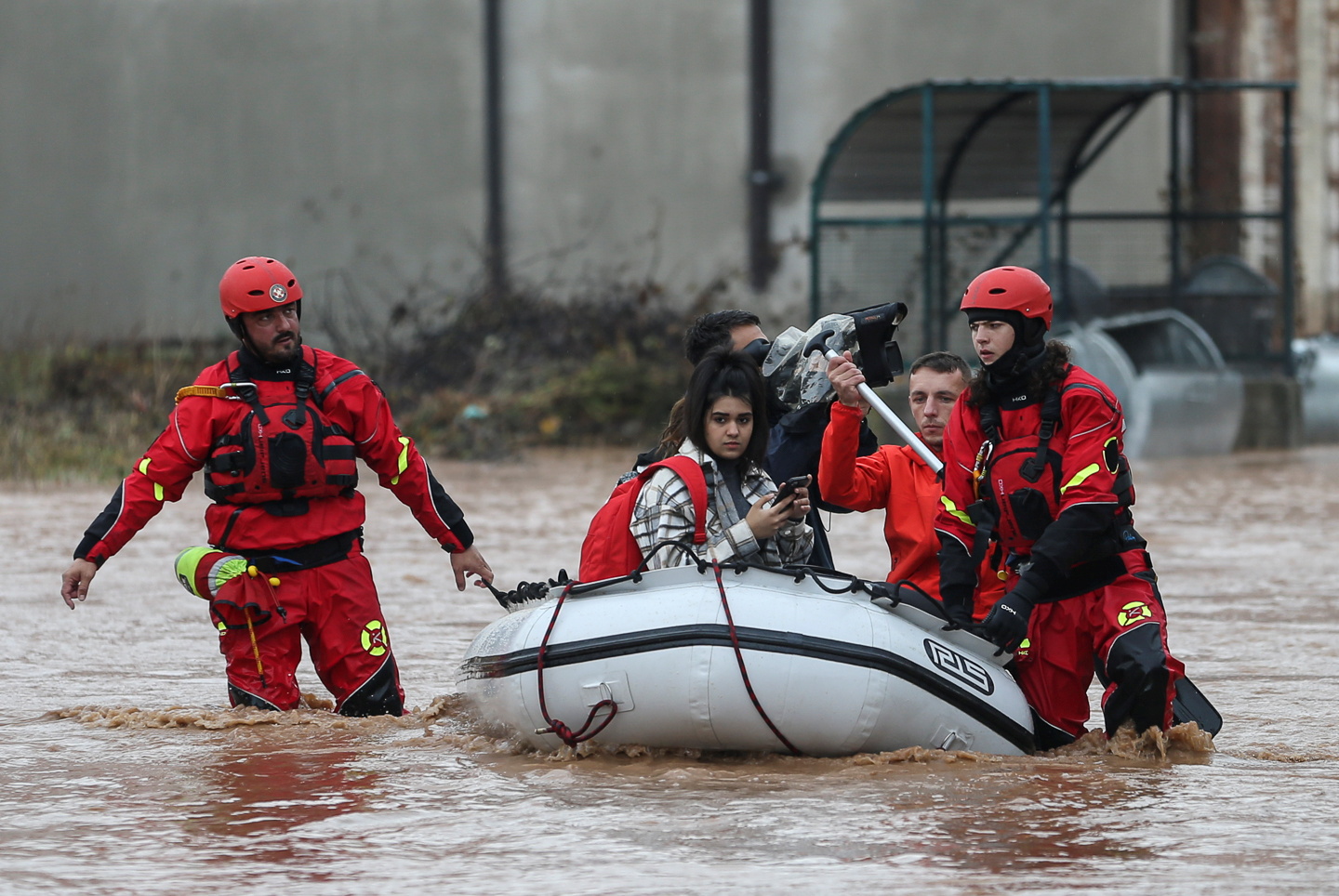  Flash Floods Hit Bosnia capital