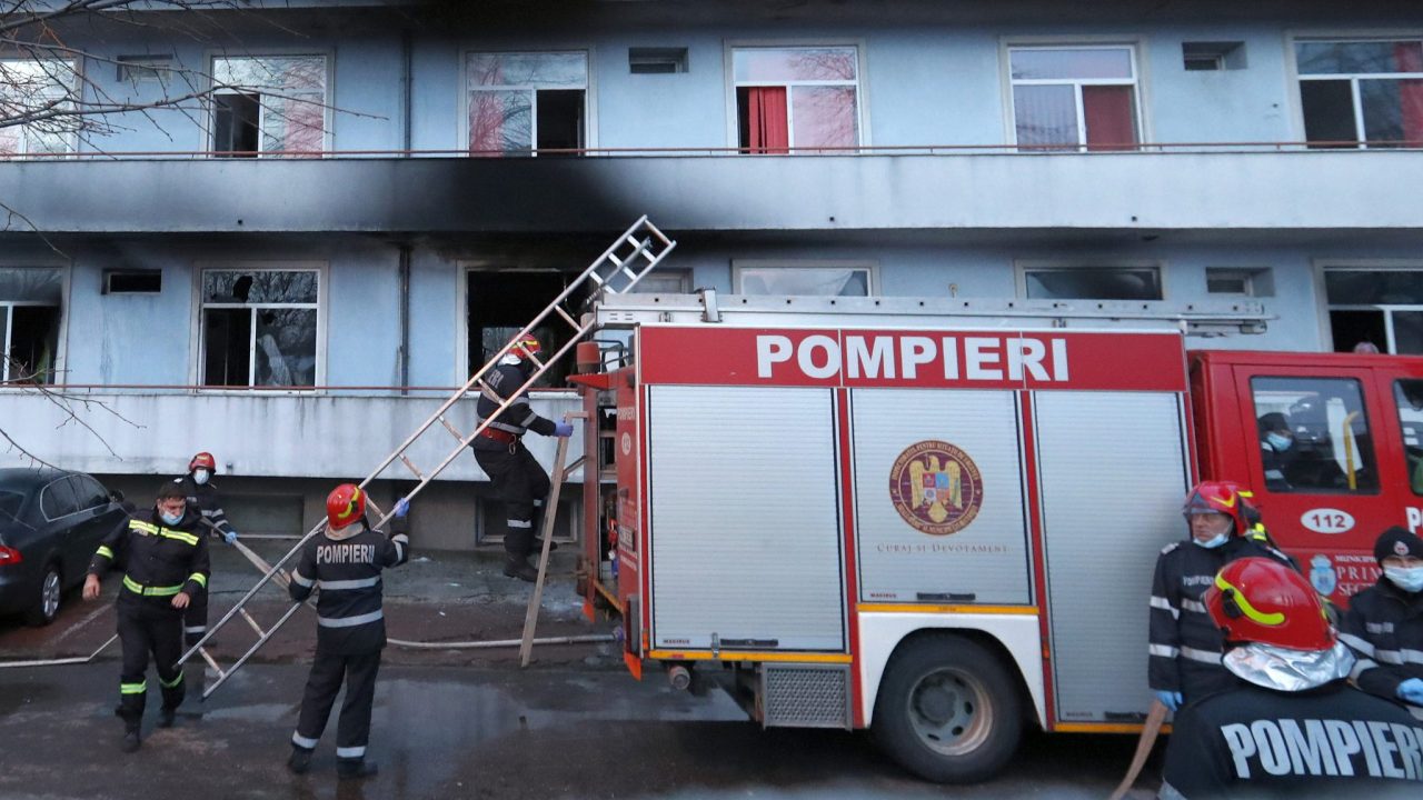  Romania: Two Died in COVID-19 Hospital Fire