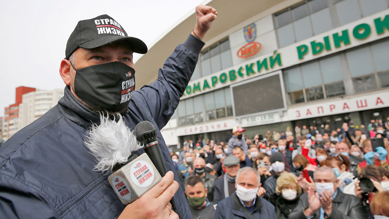  Belarusian Opposition Leader Faces 18-Year Sentence