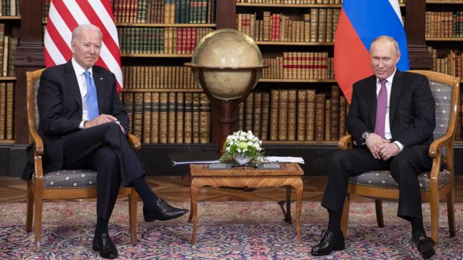  Ukraine Crisis Discussed between Biden and Putin
