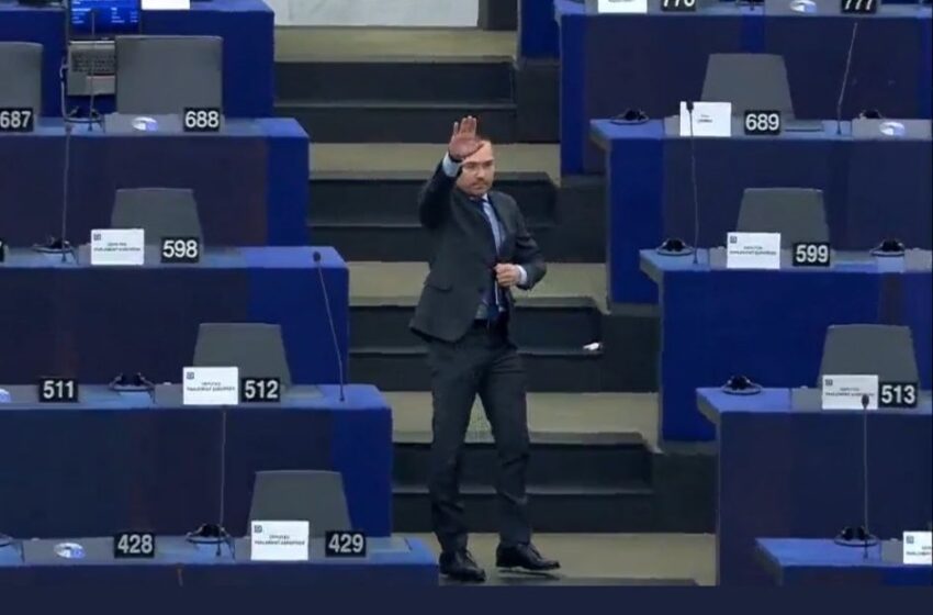  MEP Faces Sanctions over Nazi Salute