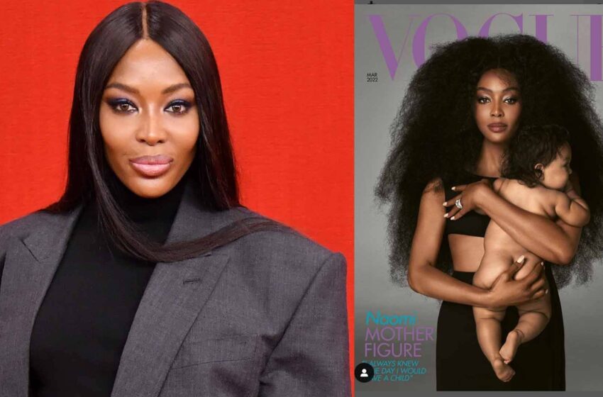  Naomi Campbell Encourages Friends to Have Babies at their 50s