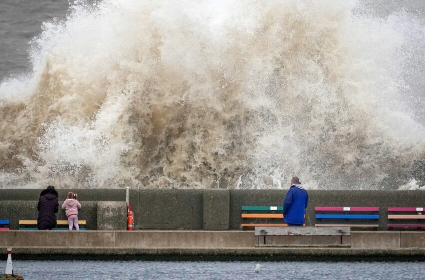  Storm Eunice Forced Millions to Stay Indoors