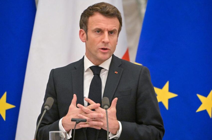  Macron Announces Billions of Euros in Aid to Ukraine