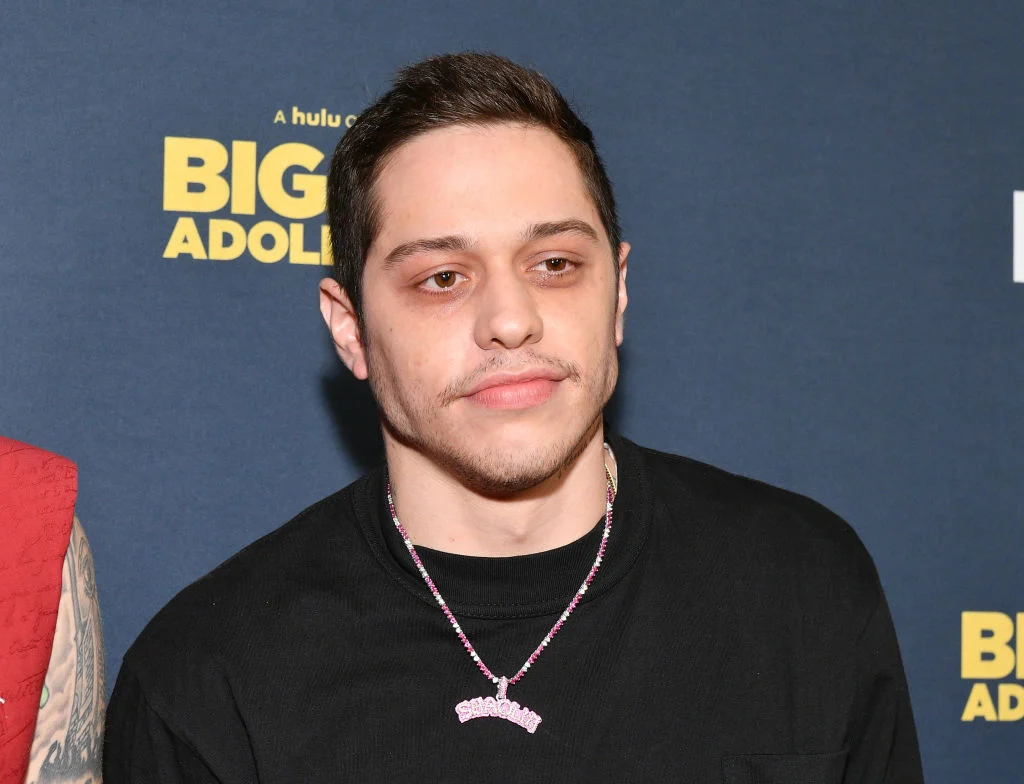 Pete Davidson posing for photo