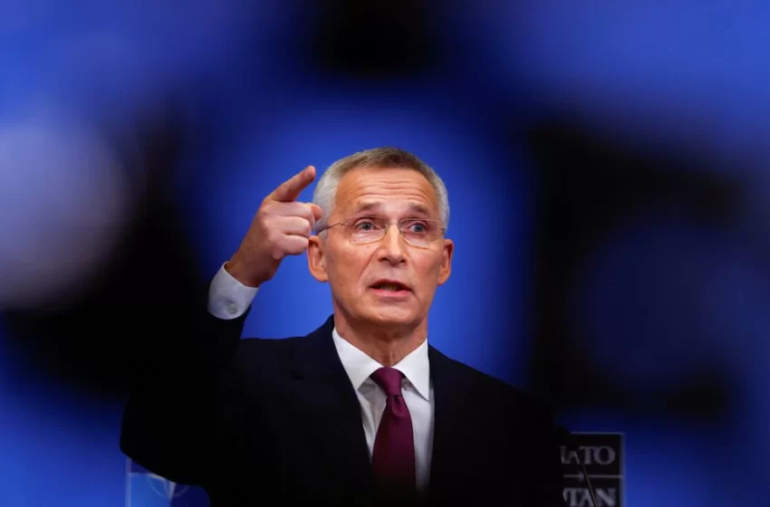  Stoltenberg Extending NATO Term By One Year Amid Ukraine War