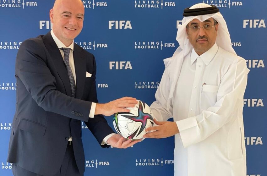  FIFA President And Qatar Labour Minister Talks Over Labour Rights