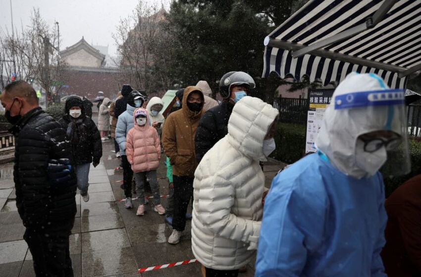  China Reports First Coronavirus Deaths In Over A Year Amid Omicron Surge