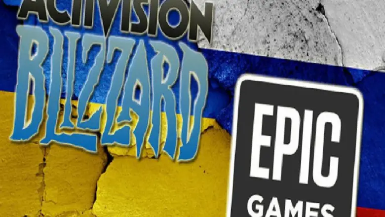  Activision Blizzard And Epic Games Suspends Sales In Russia