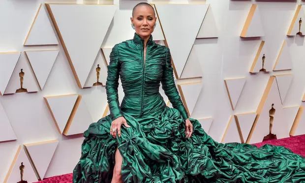 Jada Pinkett Smith arrives at the Oscars