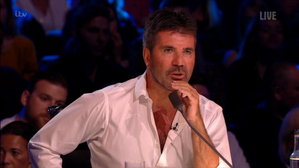 simon cowell in britain got talent