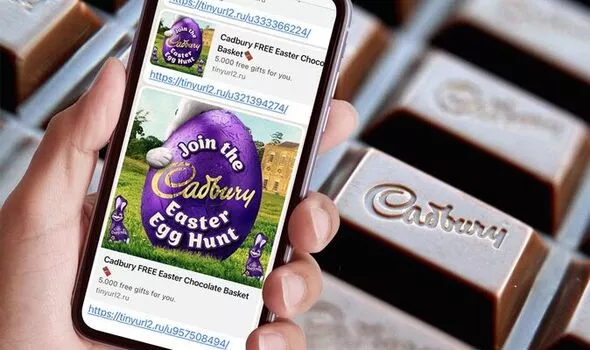 Cadbury easter scam