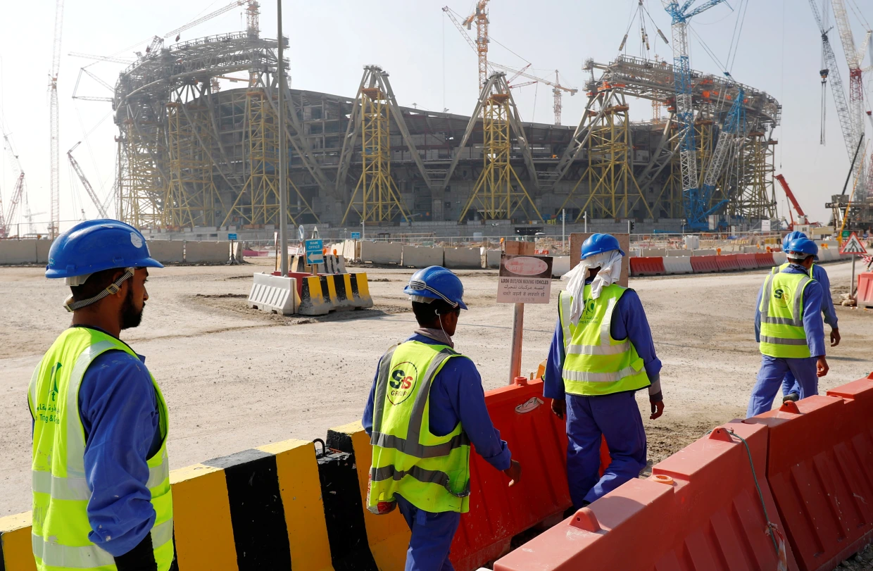 migrant workers in Qatar