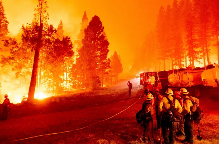  US Wildfire Spread Towards West