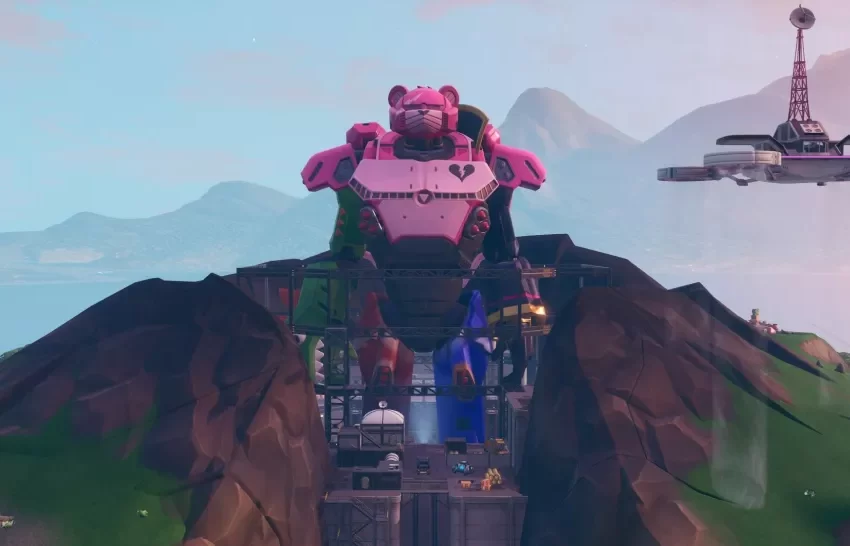  Fortnite’s Giant Pink Mech Returns For Its Next Live Event