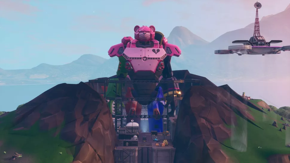 Fortnite's giant pink